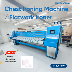 Machine à repasser le linge plat commerciale à <span class=keywords><strong>prix</strong></span> de gros, intelligente, conviviale, en acier inoxydable, entièrement automatique - Product Image 2