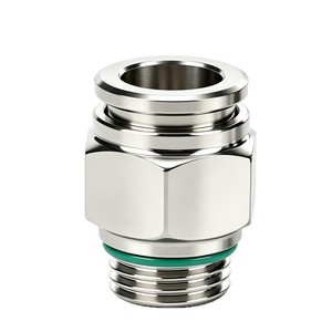 Conector Rápido de Acero Inoxidable Yixing con Rosca G, Piezas Neumáticas con Rosca Externa de Acero 304 - Product Image 1