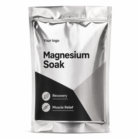 En stock, lot en gros de bains de pieds quotidiens au magnésium, professionnel, premium, naturel, doux, efficace, avancé, pour la récupération et le soulagement musculaire