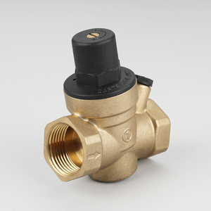 Vanne <span class=keywords><strong>de</strong></span> réduction <span class=keywords><strong>de</strong></span> <span class=keywords><strong>pression</strong></span> d'<span class=keywords><strong>eau</strong></span> en laiton forgé manuelle, régulateur <span class=keywords><strong>de</strong></span> <span class=keywords><strong>pression</strong></span> réglable pour l'alimentation en <span class=keywords><strong>eau</strong></span> domestique et les systèmes CVC - Product Image 1