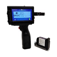 Kartrid Tinta TIJ 2.5 12.7mm 42ml Cepat Kering Solvent Hitam untuk Printer Inkjet Genggam 25082580 Pengkodean Tanggal Batch Kode QR