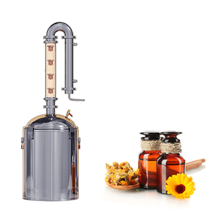 Distillatore Domestico a Torre a 4 Camere in Acciaio Inossidabile 304 Senza Fiamma, Senza Riscaldamento Elettrico, Distillazione Indipendente - Product Image 1