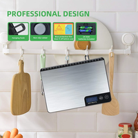 Vente en gros de plate-forme de balance de cuisine numérique en acier inoxydable Balance de régime à affichage LCD Balance de poids électronique pour batterie alimentaire