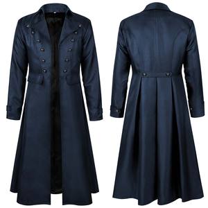 Costume da Uomo Gotico Steampunk con Frac Lungo per Halloween e Feste MDEC-038 - Product Image 4