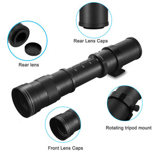 <span class=keywords><strong>Objectif</strong></span> zoom manuel super télé<span class=keywords><strong>objectif</strong></span> 420-800 mm F8.3, monture T, <span class=keywords><strong>objectif</strong></span> d'appareil photo plein format HD à longue focale pour prise de vue DSLR et hybride - Product Image 1