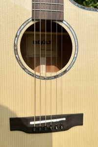 Brand JF Style Professional Handmade Custom Steel <b>String</b> Solid Spruce <b>Top</b> Acoustic Guitar with Factory Price - Product Image 3