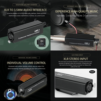 Demao AMP-1 kulaklık güç amplifikatörü taşınabilir HIFI canlı sahne yüksek çözünürlük