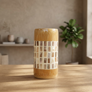 Taza de Bambú con Madreperla Hecha a Mano, Moderna, para Uso Diario y Decoración de Mesa, de Vietnam - Product Image 3