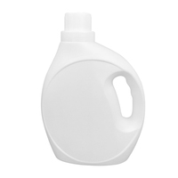 Ensemble de distributeurs de savon à lessive vides de grande capacité, bouteille en plastique HDPE de 64 oz avec pompe de 15 cc