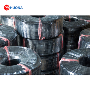 공장 직송 HUONA JX 타입 열전대 와이어 블랙 내열 센서 케이블 (산업용 온도 센서용) 2*0.5mm - Product Image 1