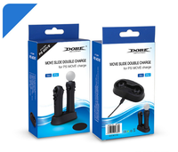 Base de Carga para Controlador de Movimiento Dobe TP3-382 para PS3, PS4 y VR