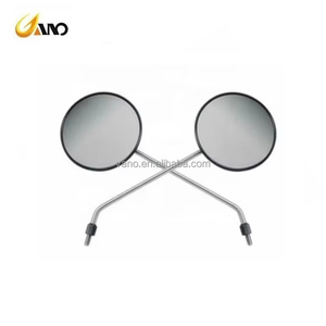 WANOU Nuovo Specchietto Retrovisore Nero per Scooter 8-10mm Antiruggine Qualità di Grado A Sinistro e Destro per <span class=keywords><strong>Simson</strong></span> S51/S70/SR50/KR51/S50 - Product Image 1