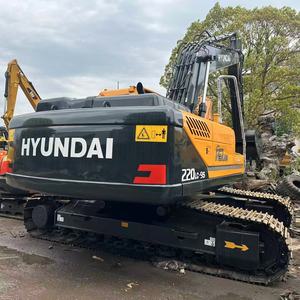 Excavatrices d'occasion 22 tonnes 220-9S r220 Hyundai d'origine Corée 220lc 220lc-9s Excavatrice sur chenilles - Product Image 5