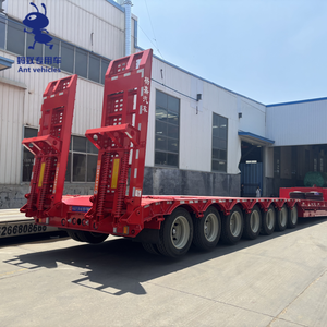 Semi-<span class=keywords><strong>remorque</strong></span> plateau neuve 3 ou 4 essieux pour camion, transport de marchandises, conteneurs 20ft, 24ft, 40ft, 53ft, 40 pieds, semi-<span class=keywords><strong>remorque</strong></span> plateau d'occasion à vendre - Product Image 5