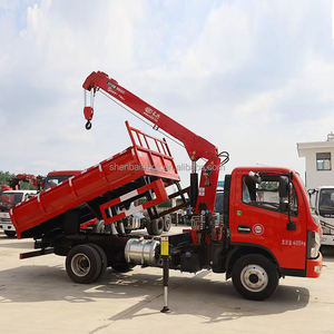 Dongfeng 4x2 קטן מזבלה משאית רכוב עגור שנבאי טלסקופי בום מנוף 3ton <span class=keywords><strong>4ton</strong></span> 5ton 5 טון הידראולי למכירה - Product Image 5