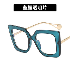 <span class=keywords><strong>2022</strong></span> nueva moda <span class=keywords><strong>mujer</strong></span> cuadrado Anti-Luz Azul <span class=keywords><strong>gafas</strong></span> venta al por mayor moda marco óptico marco grande Material <span class=keywords><strong>de</strong></span> PC - Product Image 4