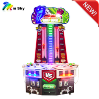 MSKY Robot Chase, Juego de Golpear Tipo Whack-a-Mole para Dos Jugadores, con Niveles de Redención, de Madera, para Interiores, para Niños, con Monedas, en Inglés