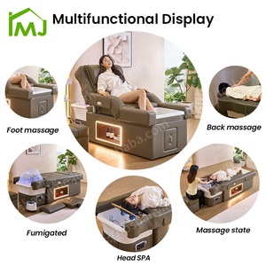 تدليك متعدد الوظائف الشامبو وغسل الشعر القدم الكورية رئيس سبا سرير - Product Image 4