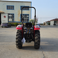 Mini tracteur agricole 50 ch 60 ch 70 ch 80 ch 4x4 Petit tracteur avec équipements Moteur diesel Tracteur avec CE