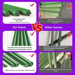 תמיכת צמחים לגינון, חממה עשה זאת בעצמך, קשת שתילה לירקות, מוט מנהרה, צינור כיפוף, מסגרת חיבור, פלסטיק מחמם - Product Image 2