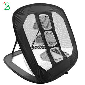 ตาข่ายฝึกซ้อมกอล์ฟ 1S แบบพับได้ ตาข่ายชิปปิ้งเสริมความแข็งแรง สำหรับฝึกซ้อมกลางแจ้งและในร่ม พร้อมดีไซน์สำหรับจัดเก็บ - Product Image 3