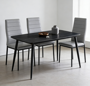 Chaises de salle à manger de luxe nordiques, tissu en <span class=keywords><strong>velours</strong></span>, pieds en métal <span class=keywords><strong>noir</strong></span>, K/D, pour hôtel, restaurant, table, <span class=keywords><strong>chaise</strong></span> de cuisine - Product Image 3