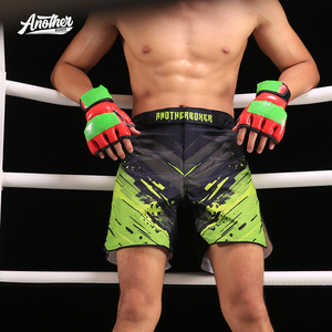 <span class=keywords><strong>Pantalones</strong></span> Cortos de <span class=keywords><strong>Muay</strong></span> <span class=keywords><strong>Thai</strong></span> para Hombre y <span class=keywords><strong>Mujer</strong></span>, <span class=keywords><strong>Pantalones</strong></span> Deportivos de Entrenamiento de Sanda con Logotipo Frontal para Uniformes de Boxeo, <span class=keywords><strong>Pantalones</strong></span> Cortos de Mma - Product Image 6