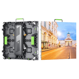 Digital LED Display Screen 1280x320mm P2.9 outdoor Aluminum Frame 1920x1080 Resolution Wall Mountable Graphics Advertising - Product Image 1
