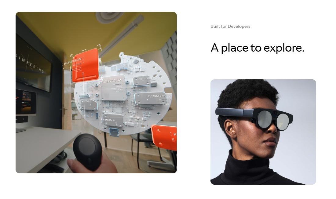 Magic Leap One AR VR Headset - Immersive Virtual Reality