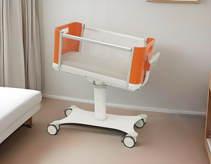 Đa chức năng mới sinh ra trẻ sơ sinh rõ ràng Acrylic Drop-Side đường sắt y tế bé bệnh viện Giường cũi - Product Image 5