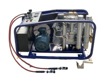 Compresseur d'air haute pression 300bar Plc Control System pour la plongée sous-marine et la lutte contre les incendies