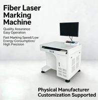 Graveur laser à fibre industriel haute efficacité 30W, machine de marquage laser pour métaux et non-métaux