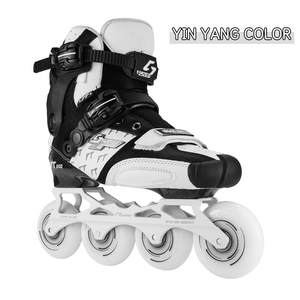 Patines en Línea de Fibra de Carbono con Logotipo Personalizado, Patines de Carreras Ligeros para Niños y Adultos, Impermeables, Profesionales, para Slalom - Product Image 3