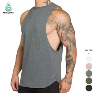 La vendita calda di alta qualità accetta il Logo personalizzato Workout Sport Fitness Gym Sportswear Men Gym Vest
