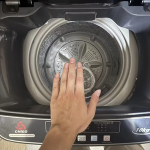 Máquina de Lavar e Secar Roupa Elétrica Totalmente Automática de 10KG para Uso Doméstico e Hoteleiro, de Ningbo <span class=keywords><strong>Washing</strong></span>, com Idioma de Operação em Inglês, Condição Usada - Product Image 6