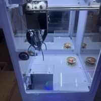 Mini machine à griffes espagnole pour peluches, à monnayeur, avec garantie d'un an