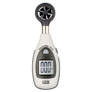 เครื่องวัดความเร็วลมดิจิตอลขนาดเล็ก CEM DT-82 ราคา 25 ม./วินาที พร้อมเซ็นเซอร์วัดทิศทางและความเร็วลม หน่วย m/s Ft/min MPH Knots - Product Image 1
