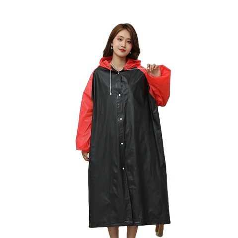 Eco-Friendly Custom Printed Waterproof Rain for Poncho Wholesale Reusable Raincoat for Men Women Adults Kids Made From Plastic
