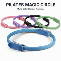 Cercle de Yoga Portable EVA Bleu/Rouge/Noir, Cercle Magique de Pilates pour Entraînement à Domicile avec Logo Personnalisé – Vente Flash