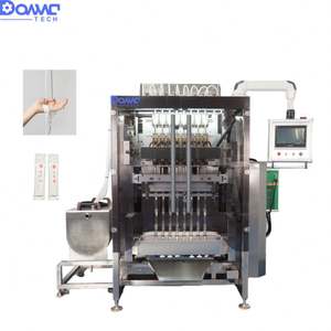 Machine de remplissage et d'emballage entièrement automatique pour sachets de shampoing, gel douche, détergent, nettoyant, crème pour le visage, acide hyaluronique liquide - Product Image 3