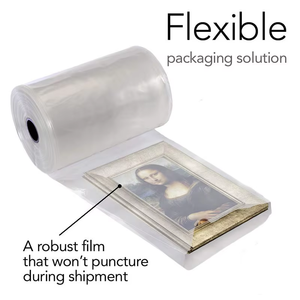 Rouleau de tube en polyéthylène transparent personnalisé en direct <span class=keywords><strong>d</strong></span>'usine, sachets <span class=keywords><strong>d</strong></span>'<span class=keywords><strong>emballage</strong></span> en plastique de qualité alimentaire thermoscellables avec soufflet, usage <span class=keywords><strong>industriel</strong></span> - Product Image 2