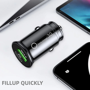 PD 20W USB C Chargeur De Voiture Charge Rapide Charge Rapide 3.0 Pour iPhone 14 13 Xiaomi 11 12 Samsung <span class=keywords><strong>Huawei</strong></span> Chargeur De Téléphone De Voiture Adaptateur - Product Image 2