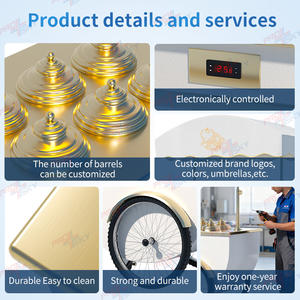 Prosky Zomer Populaire Straat Applicatie Gelato Kar Italiaanse Gelato Kar Automaat Ijskar Met Europa Standaard - Product Image 3