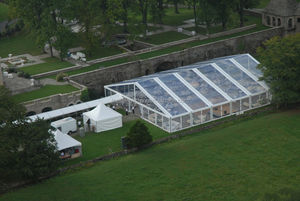 Tente d'exposition transparente de haute qualité Meile ML-E015 certifiée CE, tente de réception en PVC transparent pour événements en plein air, mariage, fête, chapiteau 500 - Product Image 5