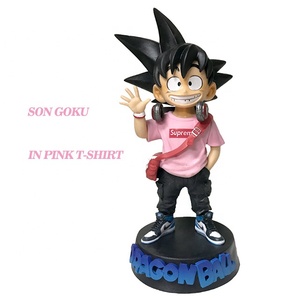 Figurine de dessin animé personnalisé en PVC Son Goku, jouet de <span class=keywords><strong>collection</strong></span>, affichage, cadeau, maison, voiture, décoration, ornement - Product Image 1
