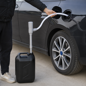 Portable Fuel Transfer <b>Pump</b> <b>Battery</b> Powered Auto Shut Off Gas Diesel Transfer <b>Pump</b> 3.8 GPM - Product Image 2