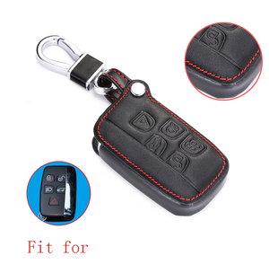 Da Chìa Khóa Xe Bìa Đối Với Land Rover LR4 Phát Hiện LR2 RANGE ROVER Thể Thao Evoq <span class=keywords><strong>Jaguar</strong></span> 5 Nút Thông Minh Từ Xa Fob bảo Vệ Trường Hợp - Product Image 2