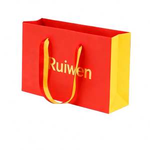 Proveedor Mayorista de Bolsas de Papel de Regalo de Lujo con Diseño Impreso Personalizado, Color en Relieve y Logotipo Estampado en Oro - Product Image 1