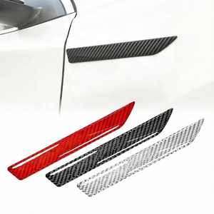 Decoración para Auto, Adhesivo 3D de Fibra de Carbono, Emblema, Calcomanía Lateral Recta, Reutilizable, Adhesivo 3M, Impermeable, Ecológico, Personalizado - Product Image 1