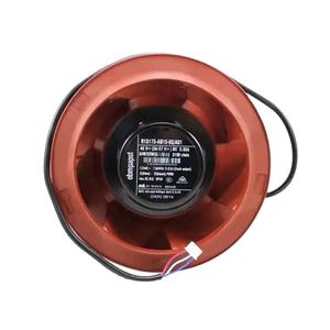 Ventilateur centrifuge de refroidissement pour purificateur d'air ebmpapst DC 48V R1G175-AB15-65/A01 37W 3150RPM 175mm IP44 à roulement à billes - Product Image 1